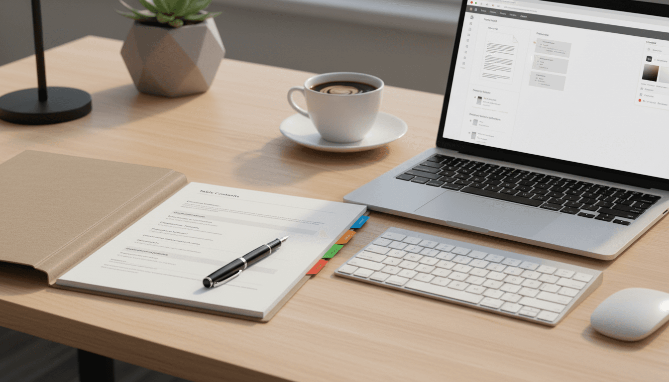 Government RFP Response Template — Structure, Sections & Outline